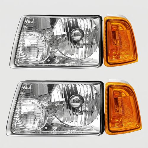 ADCARLIGHTS Headlight Assembly for 2001-2011 Ford Ranger