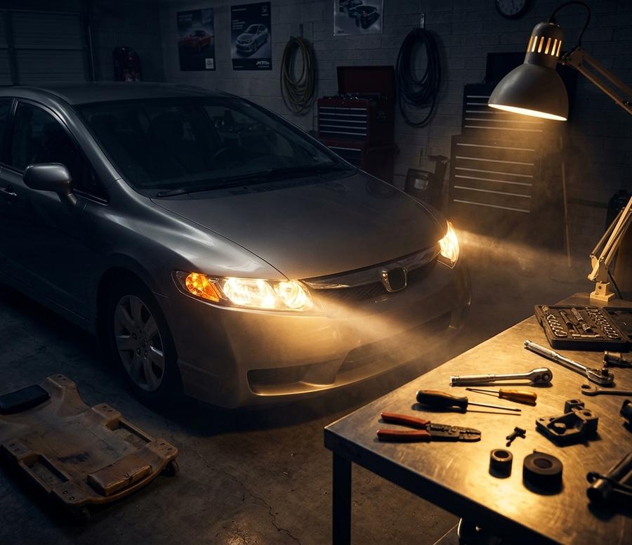 ADCARLIGHTS on Honda Civic sedan